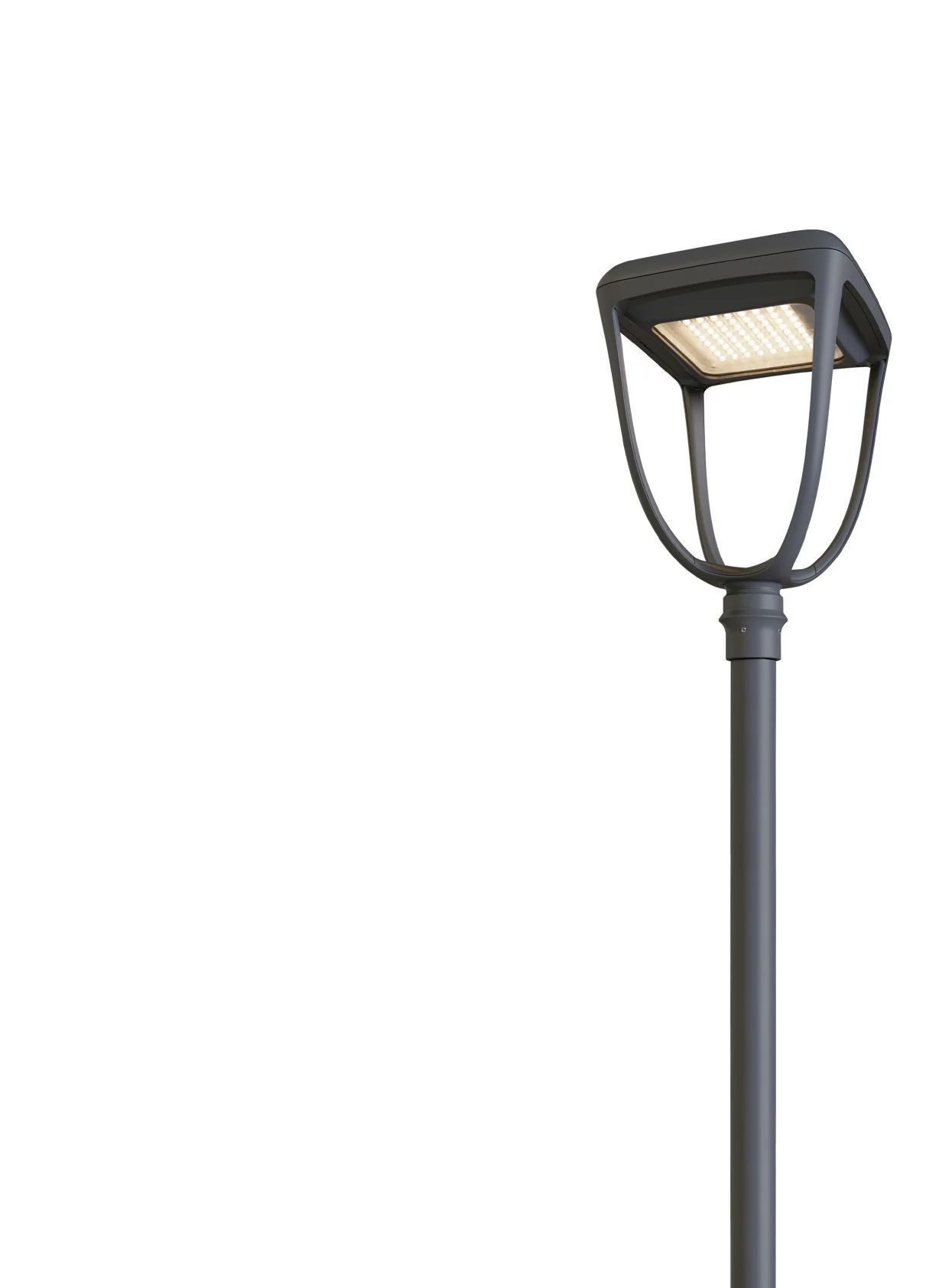 VALE decorative post-top LED luminaire product view